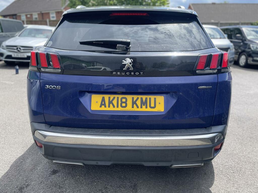 Peugeot 3008 1.5 Bluehdi Gt Line Suv Eat Euro 6 Ss AK18KMU Blue #5
