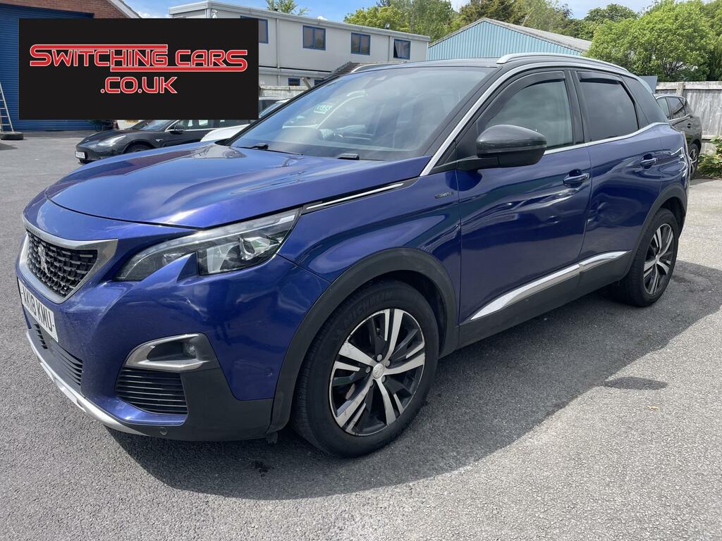 Peugeot 3008 1.5 Bluehdi Gt Line Suv Eat Euro 6 Ss Blue