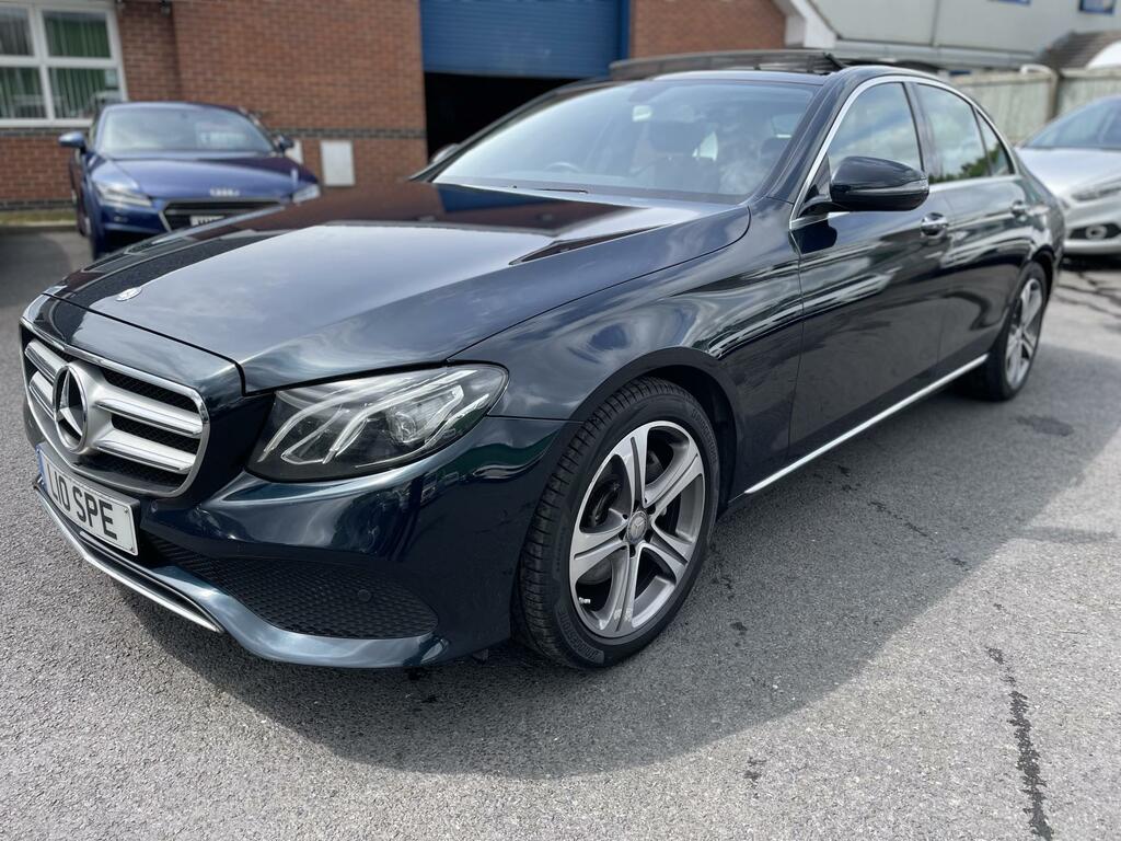 Mercedes-Benz E Class 2.0 E220d Se Premium Saloon G-tronic Green