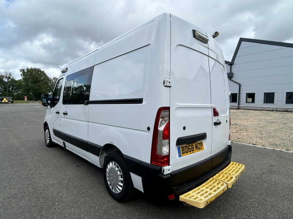 Vauxhall Movano 2.3 Cdti 3500 Welfare Crew Van BD68MZP White #5