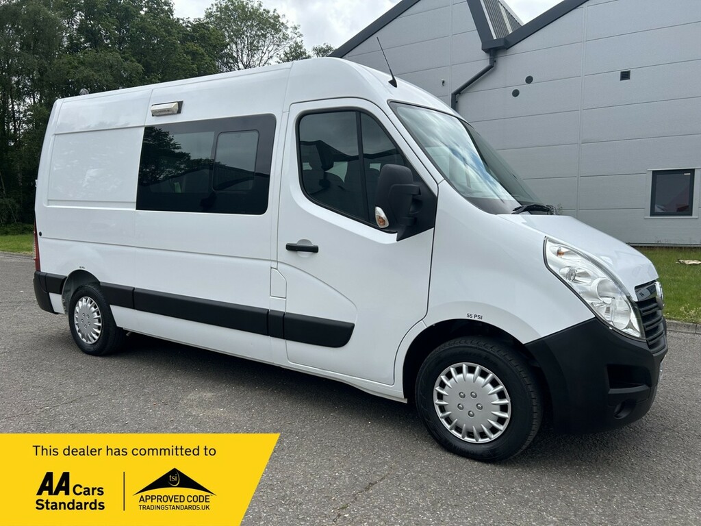 Vauxhall Movano 2.3 Cdti 3500 Welfare Crew Van White