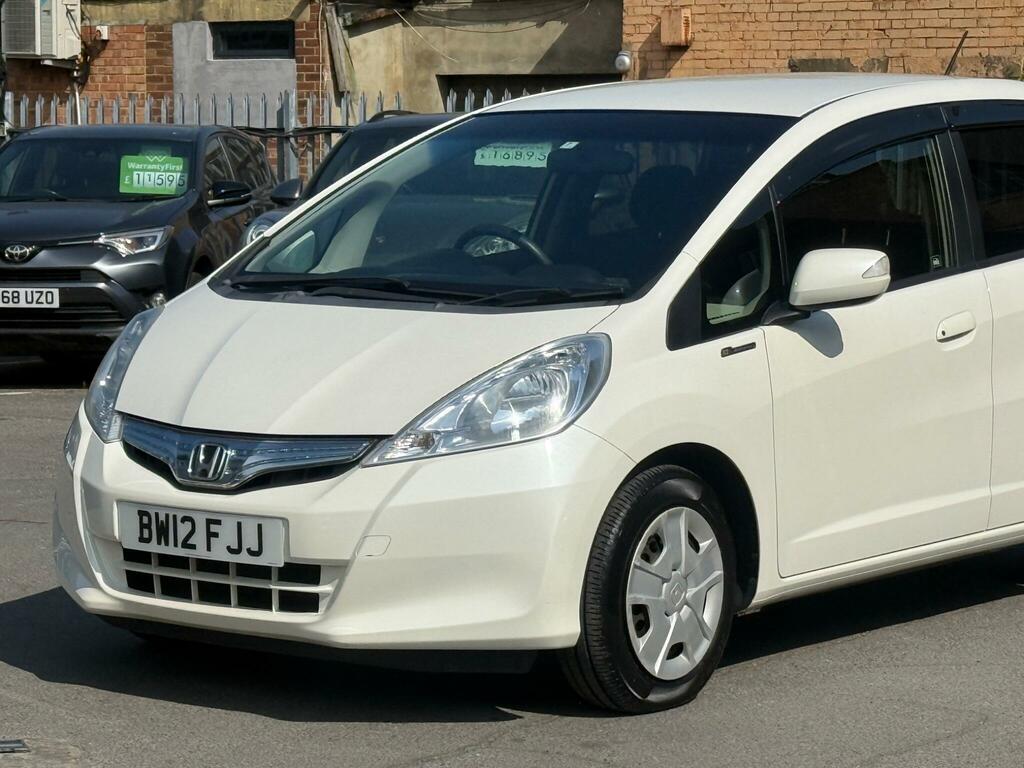 Honda Jazz 1.3H Ima Hs Hatchback Hybrid Cvt Euro 5 BW12FJJ White #6