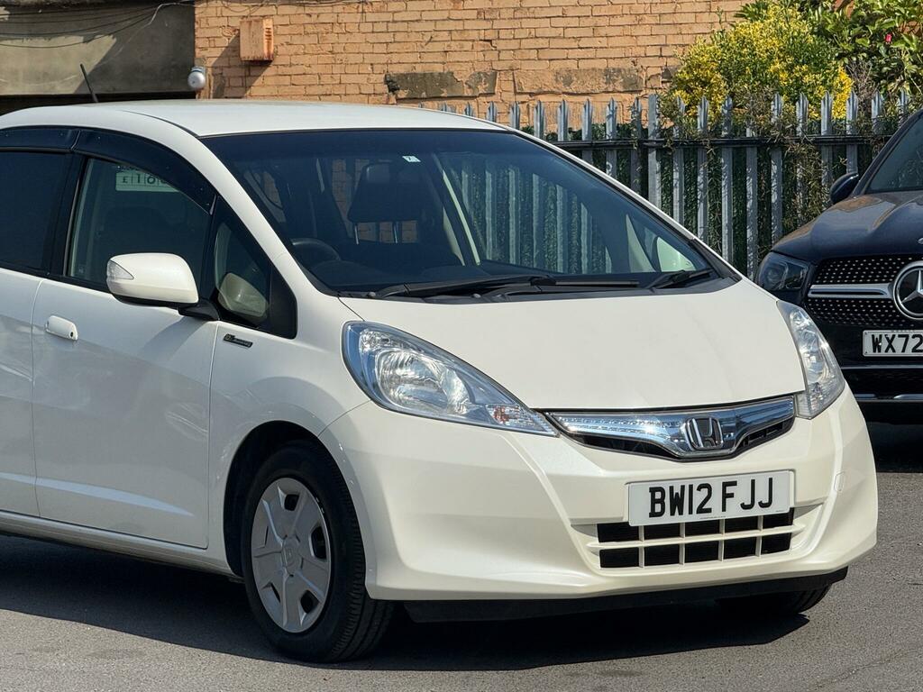 Honda Jazz 1.3H Ima Hs Hatchback Hybrid Cvt Euro 5 BW12FJJ White #5