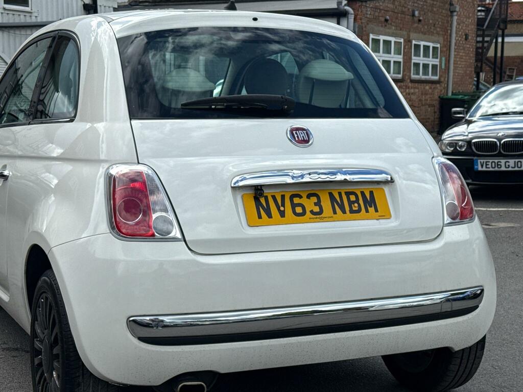 Fiat 500 1.2 Lounge Dualogic Euro 6 Ss NV63NBM White #6