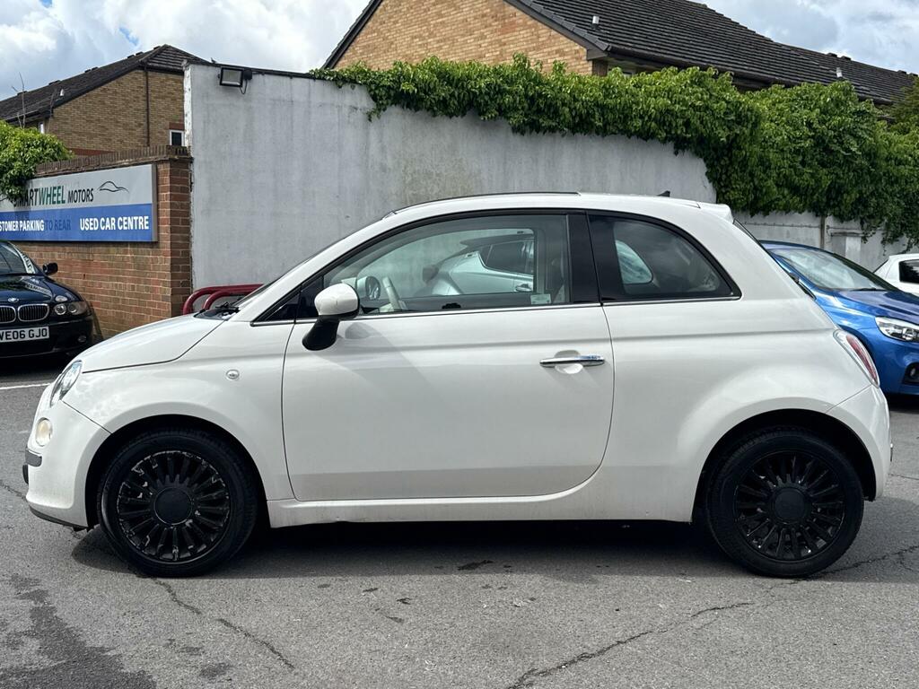 Fiat 500 1.2 Lounge Dualogic Euro 6 Ss NV63NBM White #5
