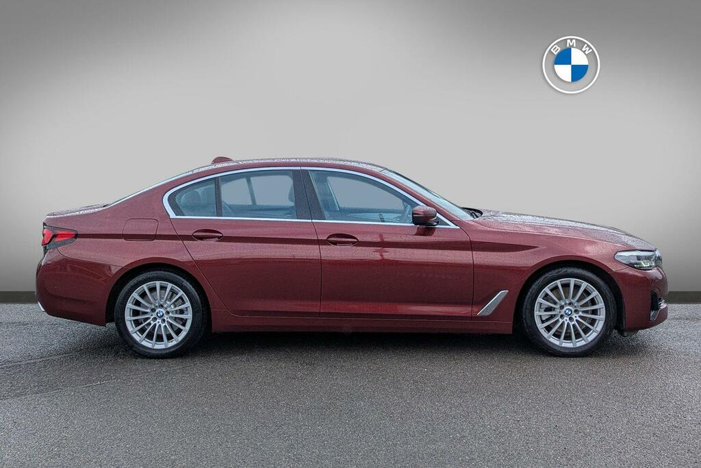 BMW 5 Series 520D Se Saloon AD22HRO Red #3