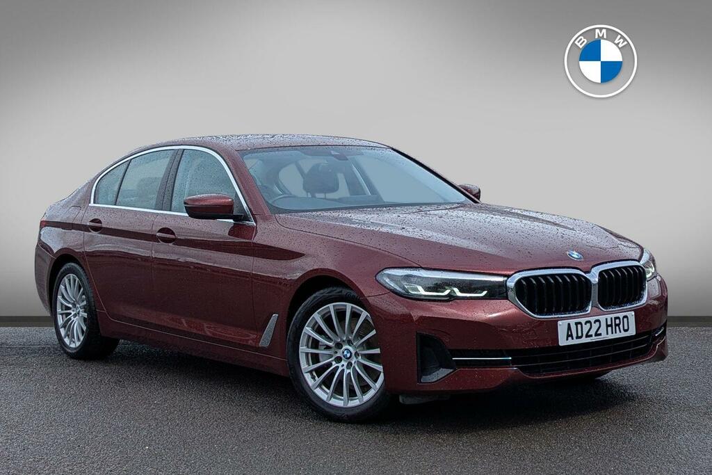 BMW 5 Series 520D Se Saloon Red