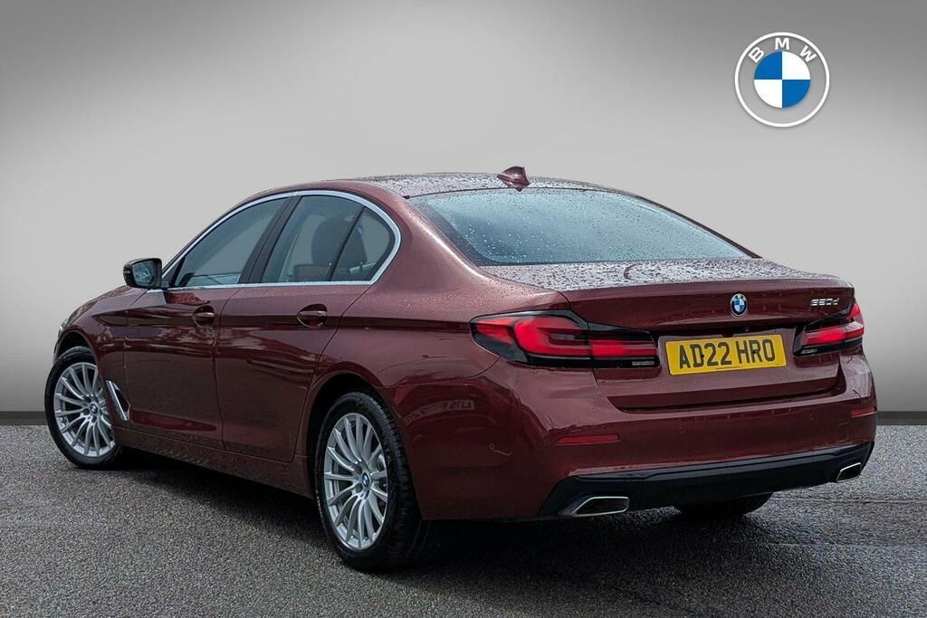 BMW 5 Series 520D Se Saloon AD22HRO Red #2