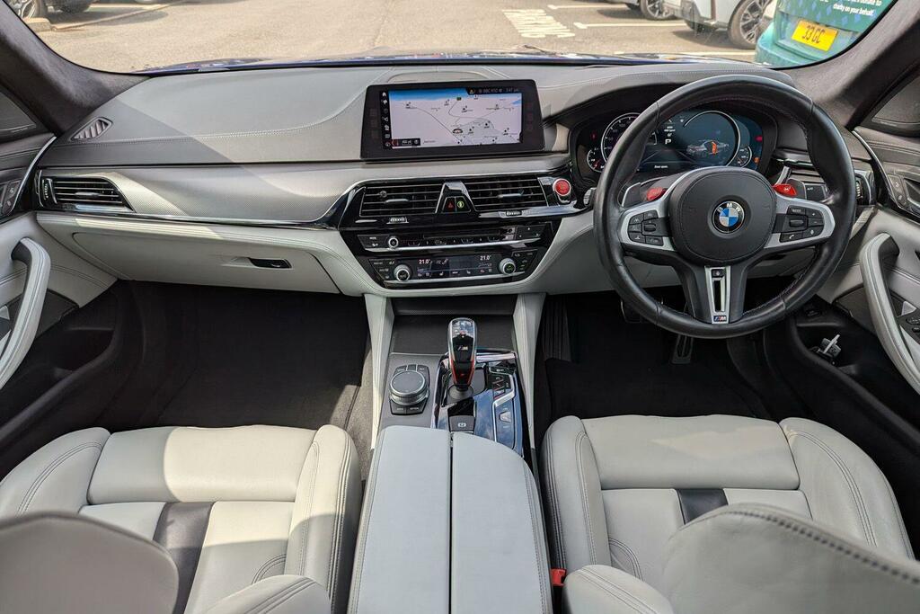 BMW M5 M5 Saloon Blue #4