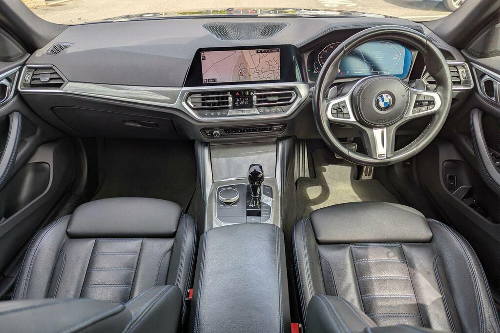 BMW 4 Series Gran Coupe 420D M Sport Pro Edition Gran Coupe AD72UPG Blue #4