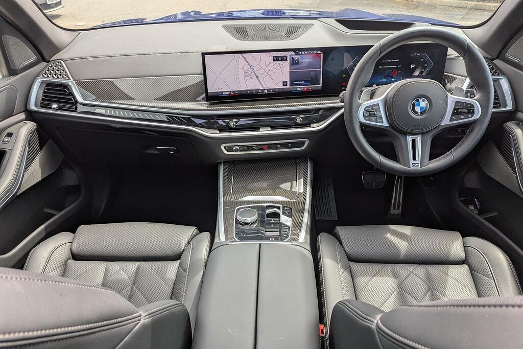 BMW X5 X5 M60i Xdrive Blue #4