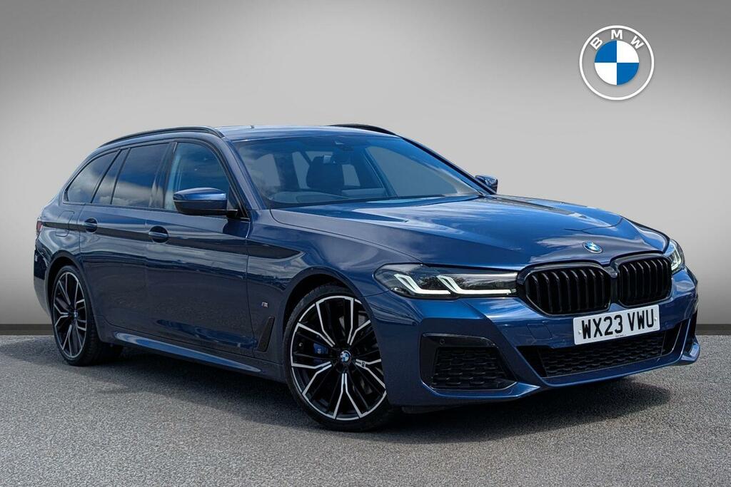 BMW 5 Series 530D Xdrive M Sport Touring Blue