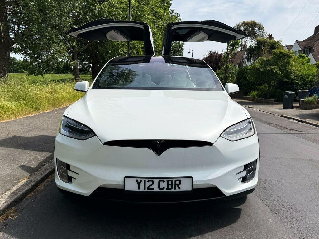 Tesla Model X Suv P100dl Dual Motor 4Wde Ludicrous White