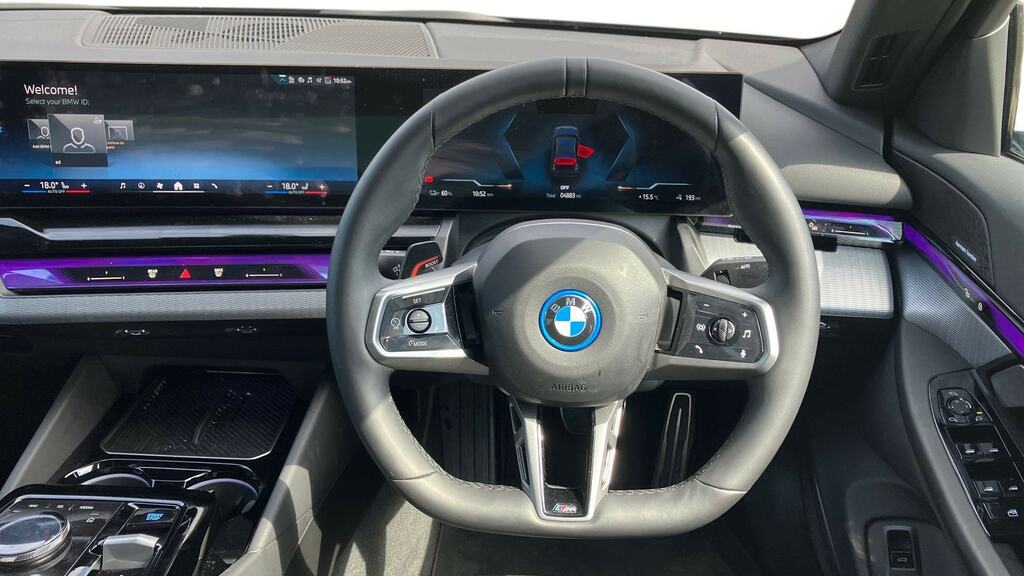 BMW i5 250Kw Edrive40 M Sport 84Kwh 22Kwch VN75FYM Black #5