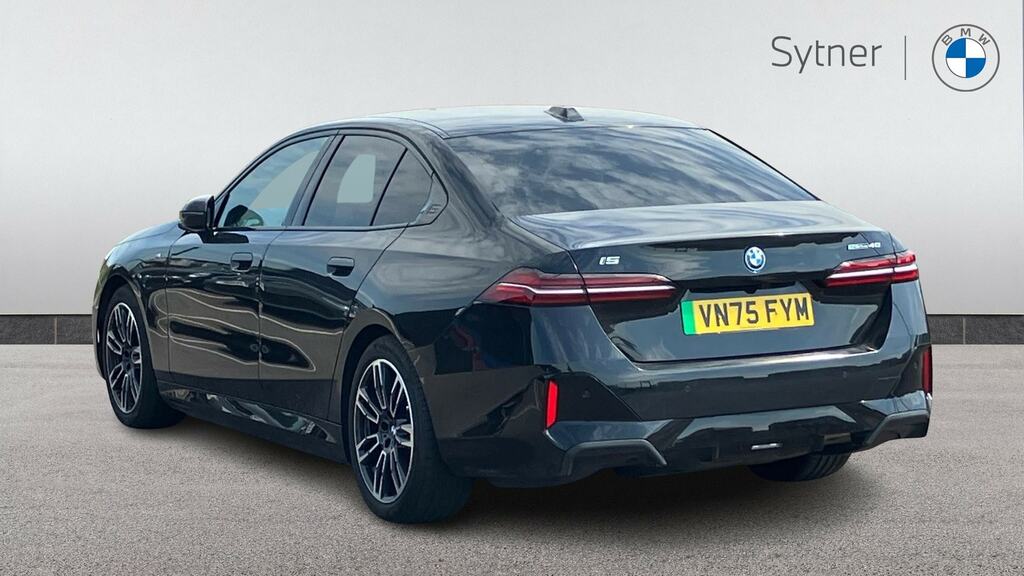 BMW i5 250Kw Edrive40 M Sport 84Kwh 22Kwch VN75FYM Black #2