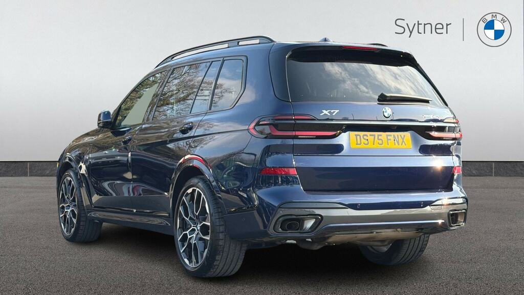 BMW X7 Xdrive40d Mht M Sport Step DS75FNX Blue #2