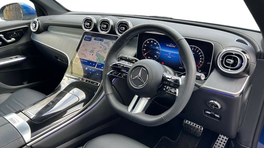 Mercedes-Benz GLC Class Glc 300E 4Matic Amg Line Premium 9G-tronic KM75ACX Blue #3