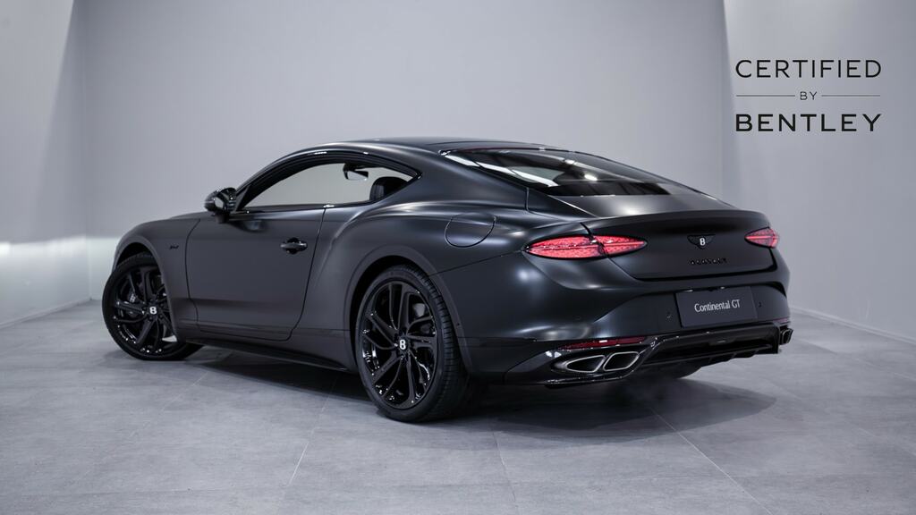 Bentley Continental Gt 4.0 V8 Hybrid Speed Tourblackline MX26XFN Black #3