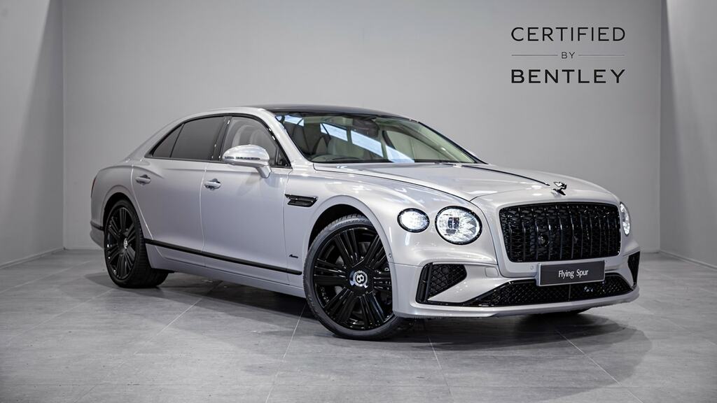 Bentley Flying Spur 4.0 V8 Hybrid Azure Blackline Silver