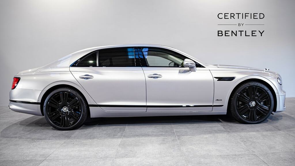 Bentley Flying Spur 4.0 V8 Hybrid Azure Blackline MX26XFS Silver #5