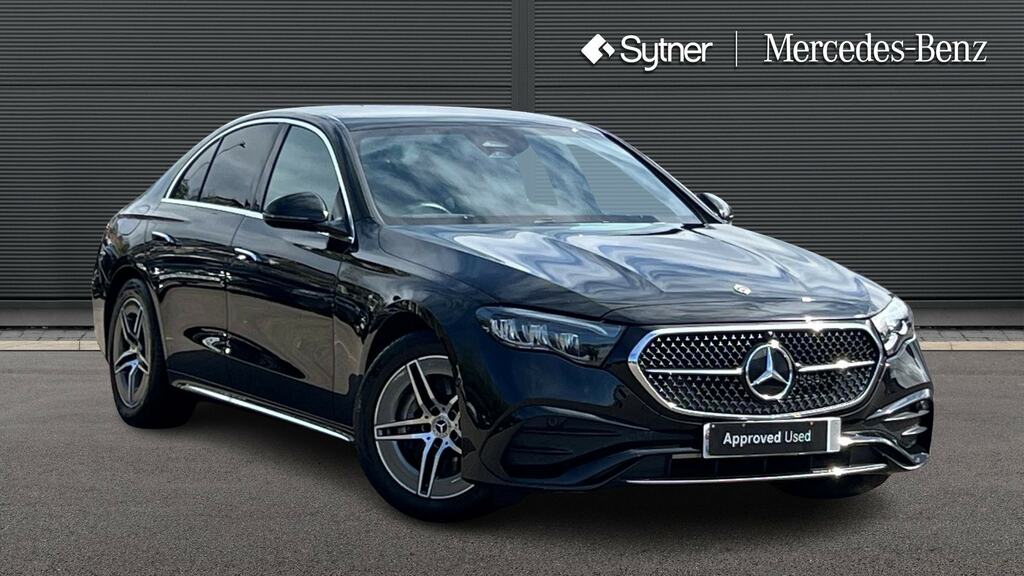 Mercedes-Benz E Class E220d Amg Line 9G-tronic Black