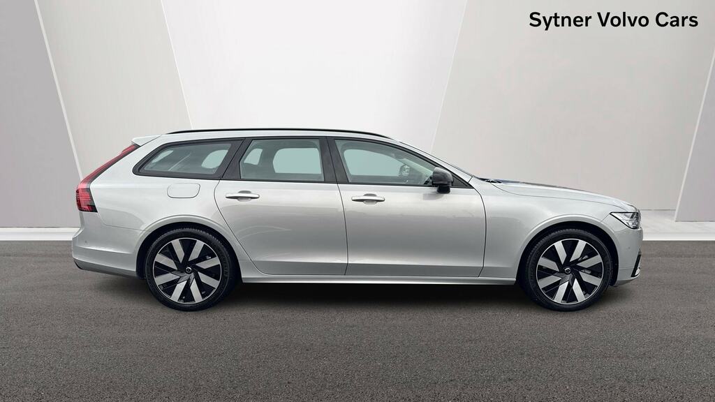 Volvo V90 2.0 T6 350 Phev Plus Dark Awd MW75PGF Silver #3