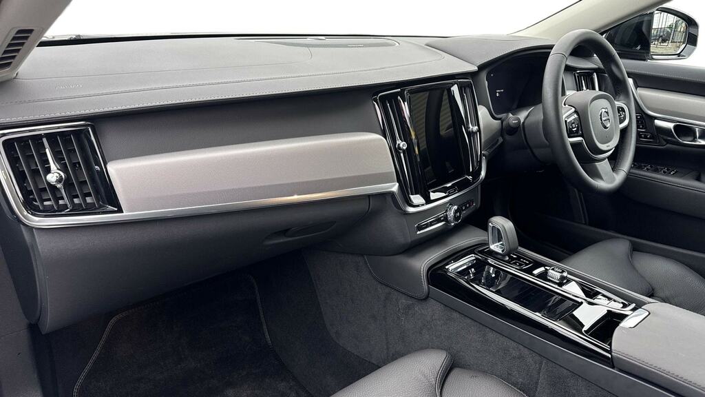 Volvo V90 2.0 T6 350 Phev Plus Dark Awd MW75PGF Silver #4