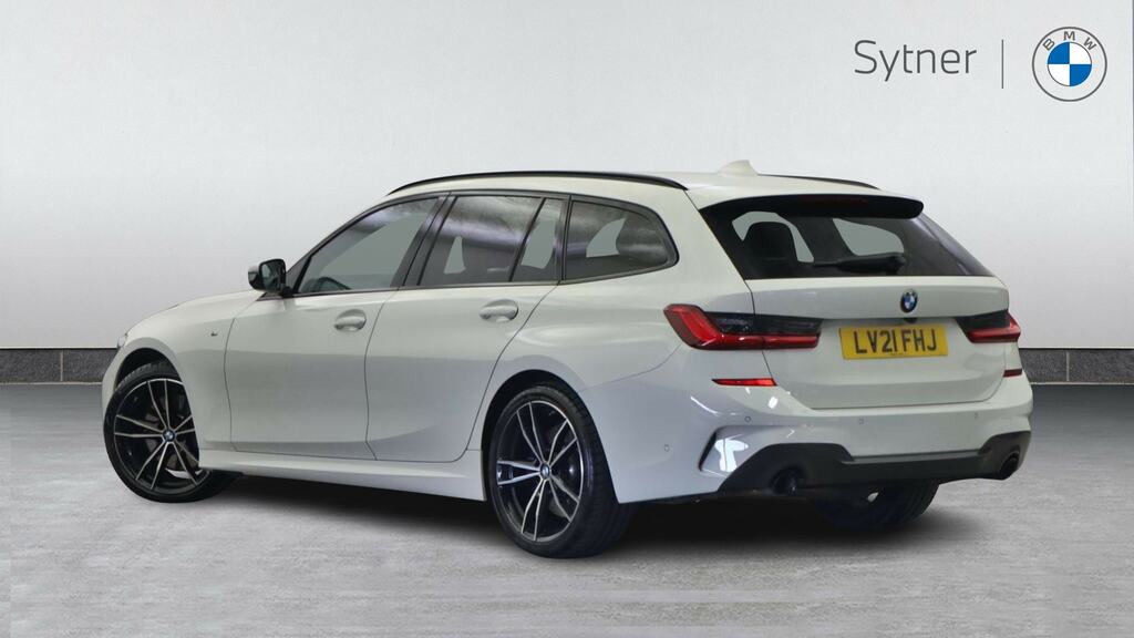 BMW 3 Series 320D M Sport Step Techplus Pack LV21FHJ White #2