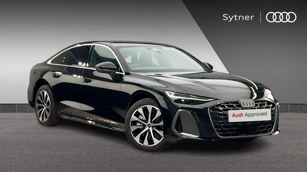 Audi A6 Saloon 2.0 E-hybrid Quattro 299 S Line S Tronic Sv CX26HSD Black