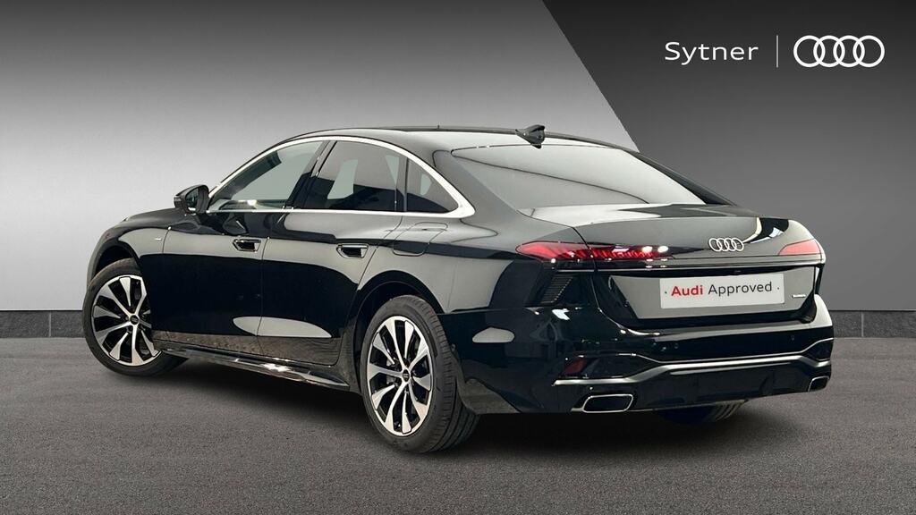 Audi A6 Saloon 2.0 E-hybrid Quattro 299 S Line S Tronic Sv CX26HSD Black #3