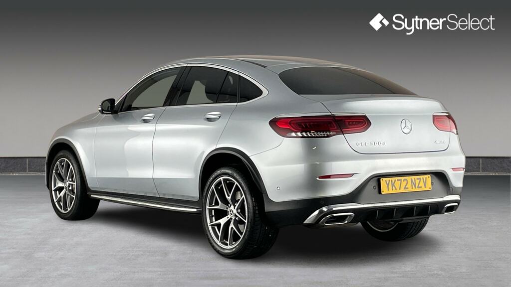 Mercedes-Benz GLC Class Glc 300D 4Matic Amg Line Prem Plus 9G-tronic YK72NZV Silver #2