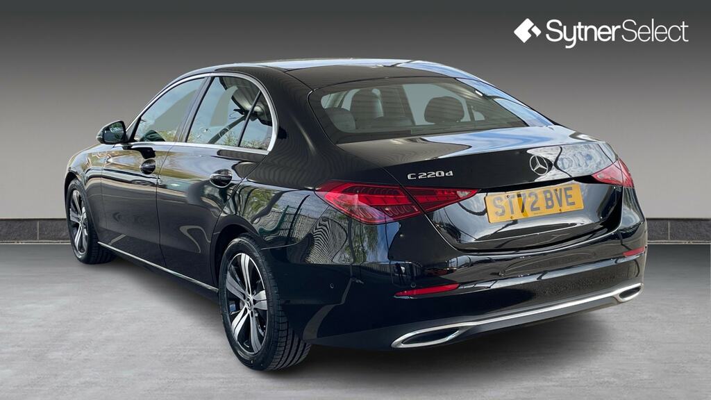 Mercedes-Benz C Class C220d Sport 9G-tronic Black #2