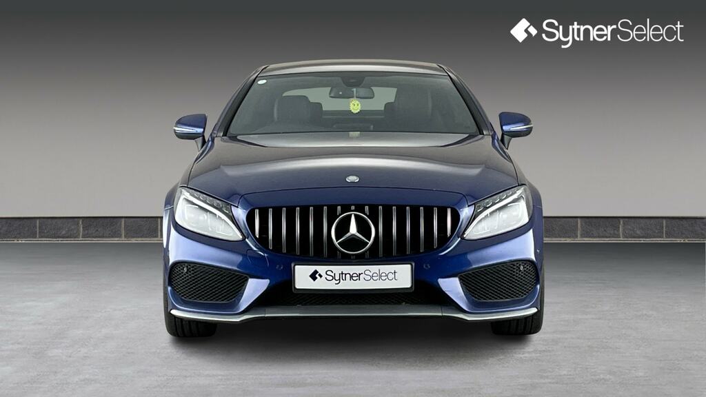 Mercedes-Benz C Class C220d Amg Line Premium YJ66TVO Blue #4