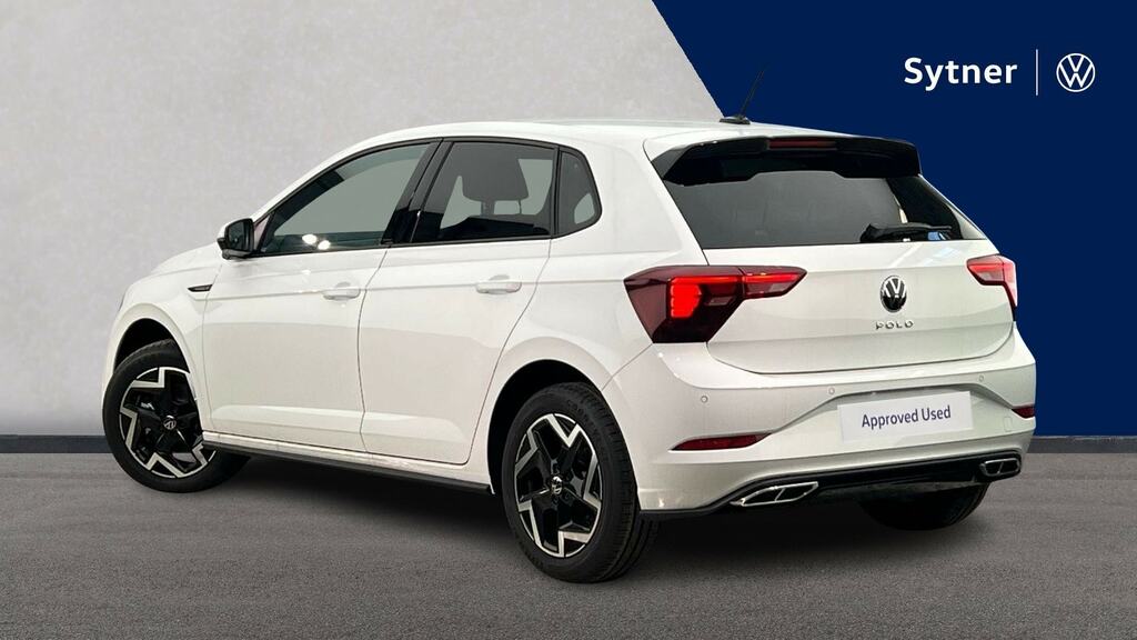 Volkswagen Polo 1.0 Tsi 115 R-line Dsg CX26LGN White #3