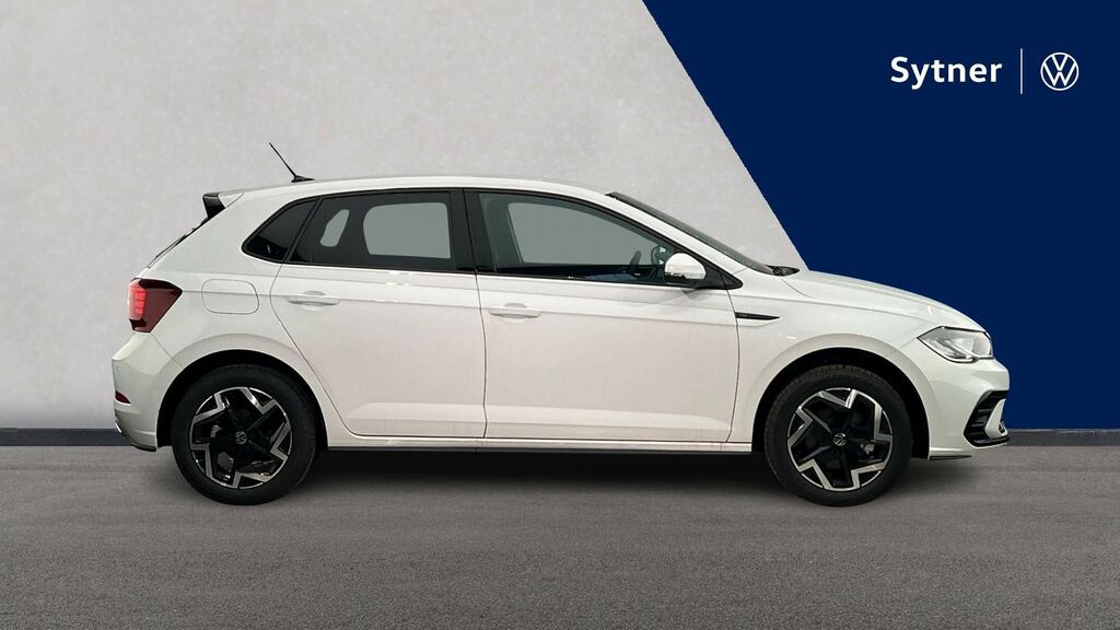 Volkswagen Polo 1.0 Tsi 115 R-line Dsg CX26LGN White #4