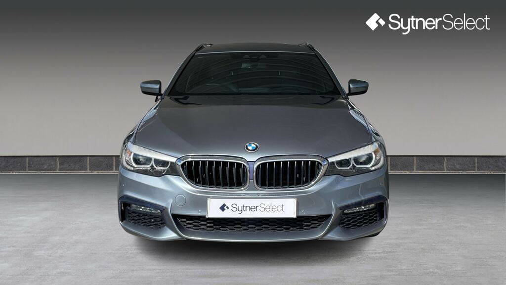BMW 5 Series 520D Xdrive M Sport Plus Pack SC18VGD Blue #4