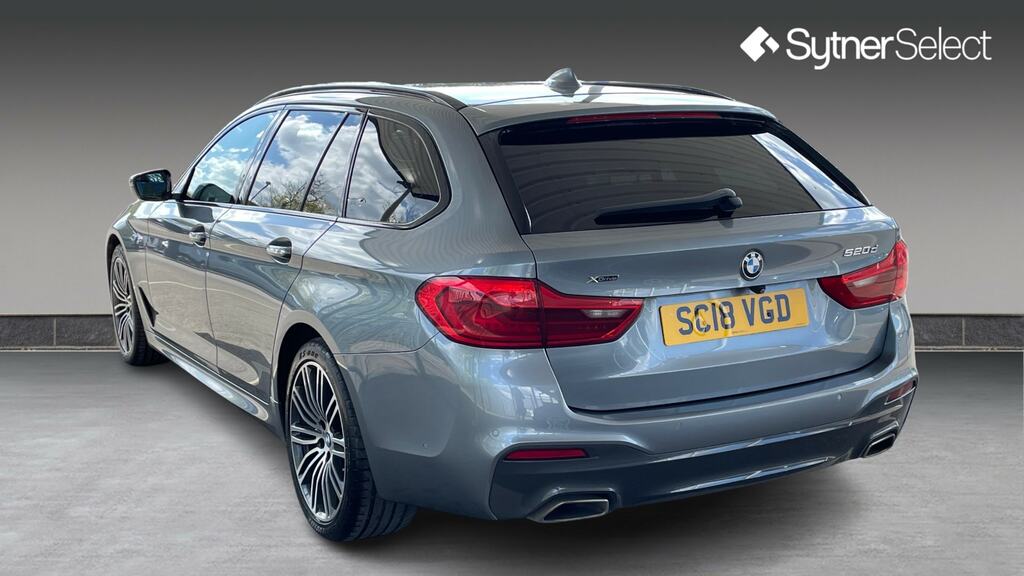 BMW 5 Series 520D Xdrive M Sport Plus Pack SC18VGD Blue #2