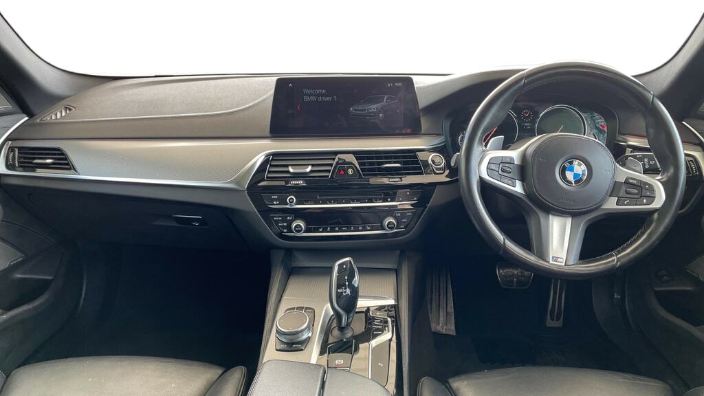 BMW 5 Series 520D Xdrive M Sport Plus Pack SC18VGD Blue #6