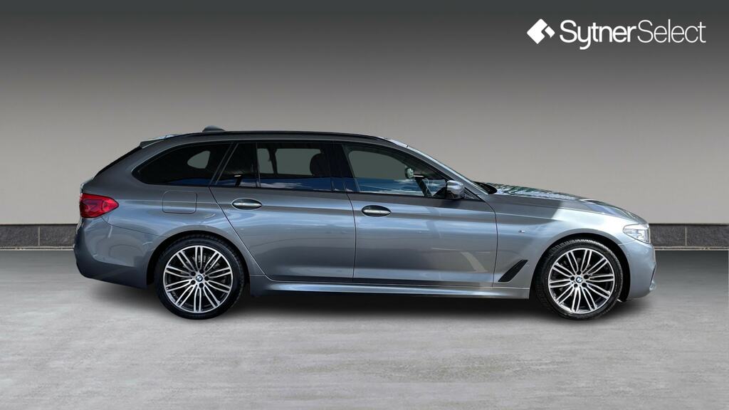 BMW 5 Series 520D Xdrive M Sport Plus Pack SC18VGD Blue #3