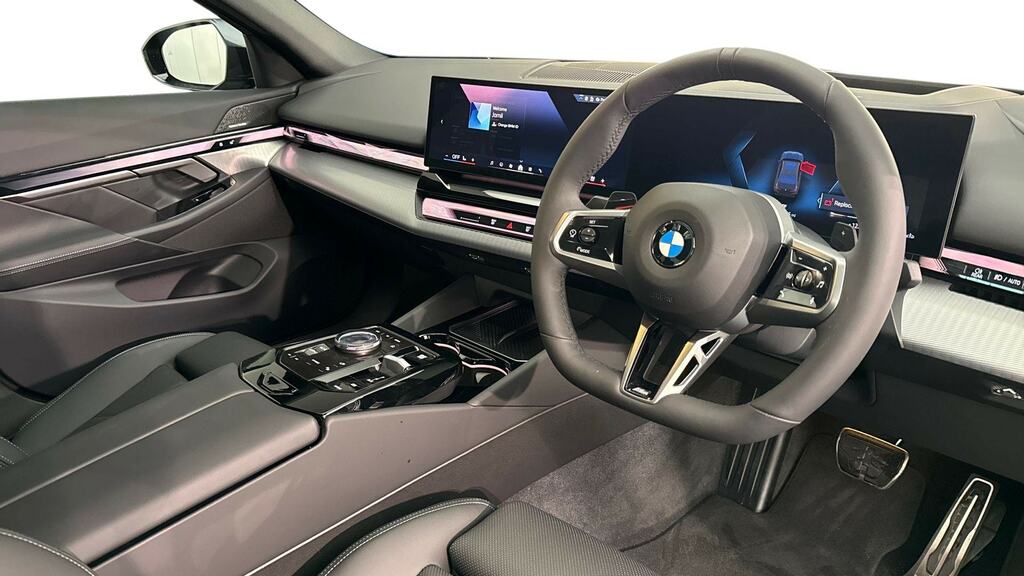 BMW 5 Series 520I M Sport Pro Tech Pluscomfort Plus KP26NXV Grey #6