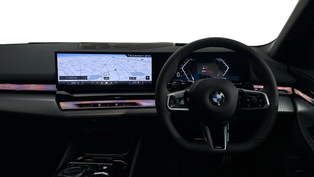 BMW 5 Series 520I M Sport Pro Tech Pluscomfort Plus KP26NXV Grey #5