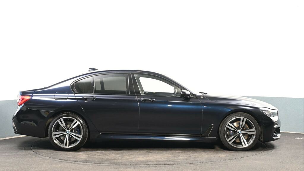 BMW 7 Series 750I M Sport EX18LGE Black #3