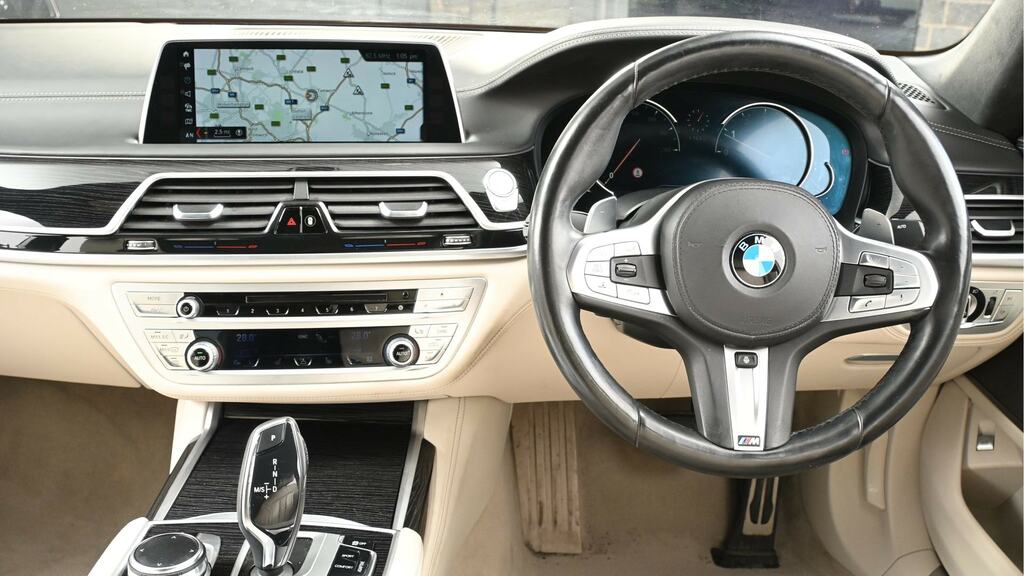 BMW 7 Series 750I M Sport EX18LGE Black #5