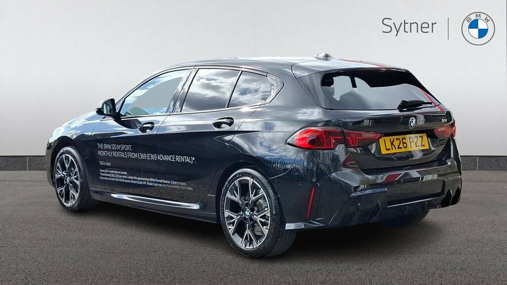 BMW 1 Series 120 M Sport Step LK26PZZ Black #2