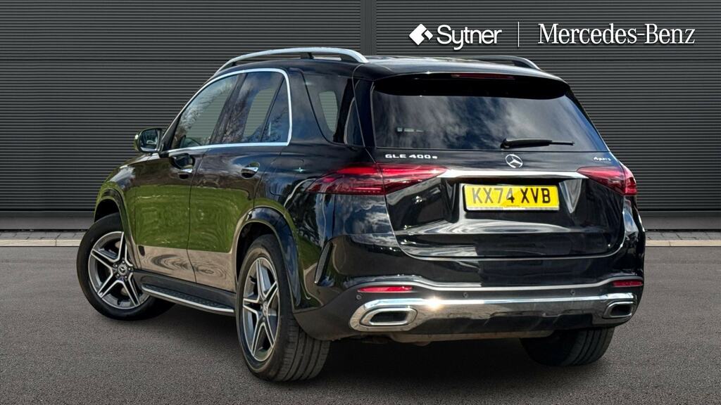 Mercedes-Benz GLE Class Gle 400E 4Matic Amg Line 9G-tronic KX74XVB Black #2