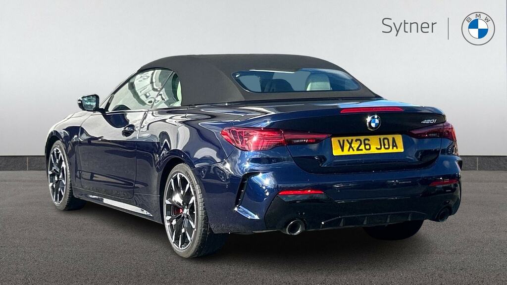 BMW 4 Series 420I M Sport Step Pro Pack VX26JOA Blue #3