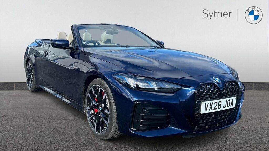 BMW 4 Series 420I M Sport Step Pro Pack VX26JOA Blue #2
