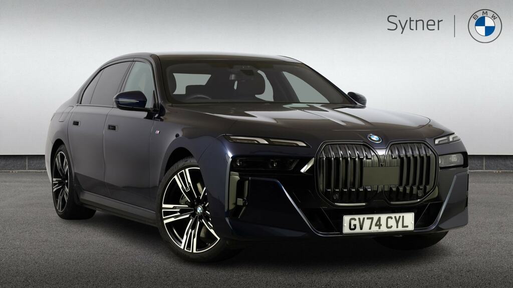 BMW 7 Series 750E Xdrive M Sport Blue