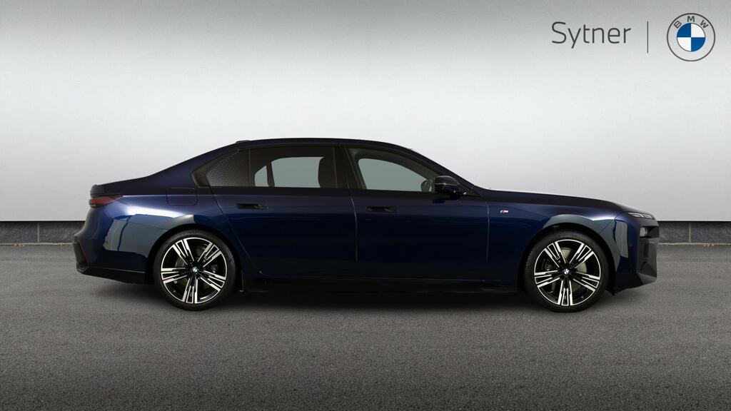 BMW 7 Series 750E Xdrive M Sport Blue #3