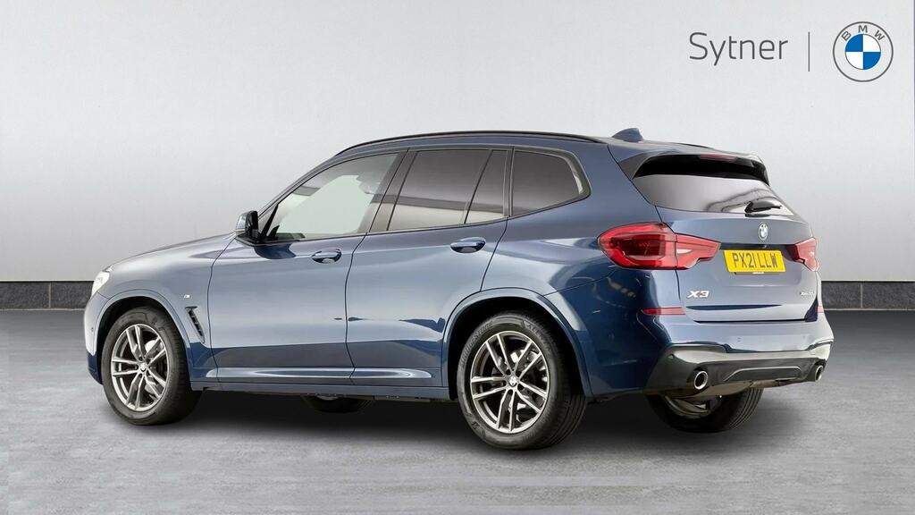 BMW X3 Xdrive20d M Sport Step PX21LLW Blue #2